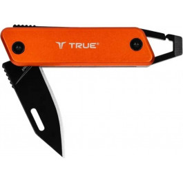   True Utility Modern Key Chain Knife Orange/Natralock (TR TU7061N)