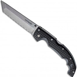   Cold Steel Voyager XL Tanto Point Serrated Black (CS-29AXTS)