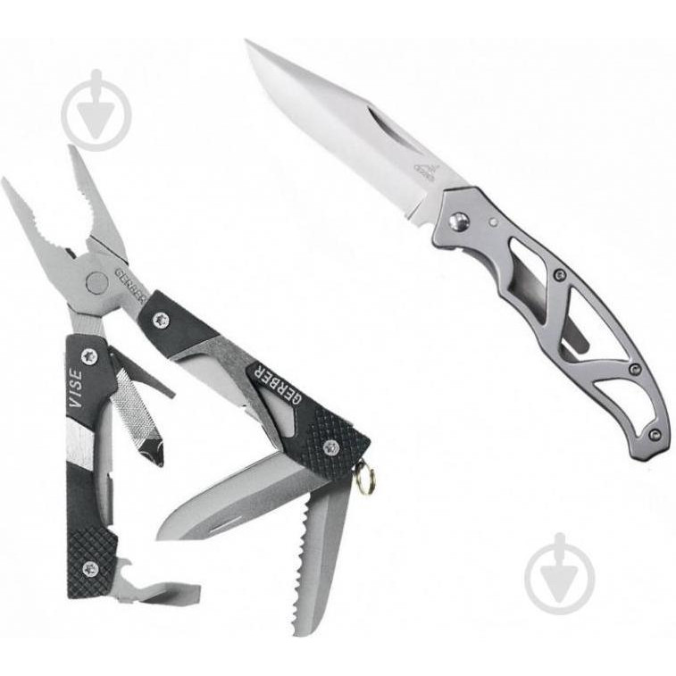 Gerber Paraframe Mini + мультитул Vise 0013658150454 - зображення 1