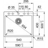 Franke Maris MRG 610-54 FTL 114.0668.902 - зображення 3