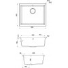 Fabiano Quadro 55x46 Titanium (8221.201.0962) - зображення 2