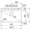 Franke MRG 610-72 TL 114.0720.005 - зображення 4