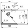 Franke Urban UBG 610-56 114.0663.895 - зображення 2