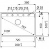 Franke Maris MRG 610-72 TL 114.0661.768 - зображення 2