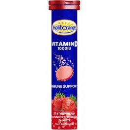   Haliborange Vitamin D 1000 IU 20 таблеток полуниця