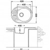 Fabiano ARC 62x50 кремовый (8221.401.0465) - зображення 3