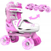 Neon Combo Skates / размер 34-38 pink (NT10P4) - зображення 1