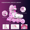 Neon Combo Skates / размер 34-38 pink (NT10P4) - зображення 7