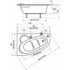 Ravak Asymmetric 150x100 R C451000000 - зображення 4