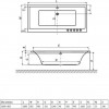 Radaway Aridea 190x90 (WA1-24-190x090U) - зображення 4