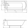 Roca Linea 170x70 (A24T034000) - зображення 2