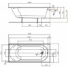 Kolo Opal Plus 160x70 (XWP136000N) - зображення 3