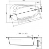 Cersanit Joanna New 160x95 L (S301-170) - зображення 4