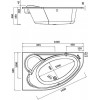 Cersanit Kaliope 160x100 L (S301-292) - зображення 3