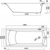 Cersanit Korat 180x80 (S301-295) - зображення 3