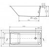 Cersanit Crea 150x75 (S301-233) - зображення 5