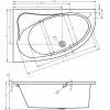 Riho Lyra 140x90 R (BA6500500000000) - зображення 6