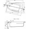 Cersanit Joanna New 140x90 R (S301-166) - зображення 4