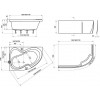 Ravak Rosa II 160x105 L CM21000000 - зображення 6