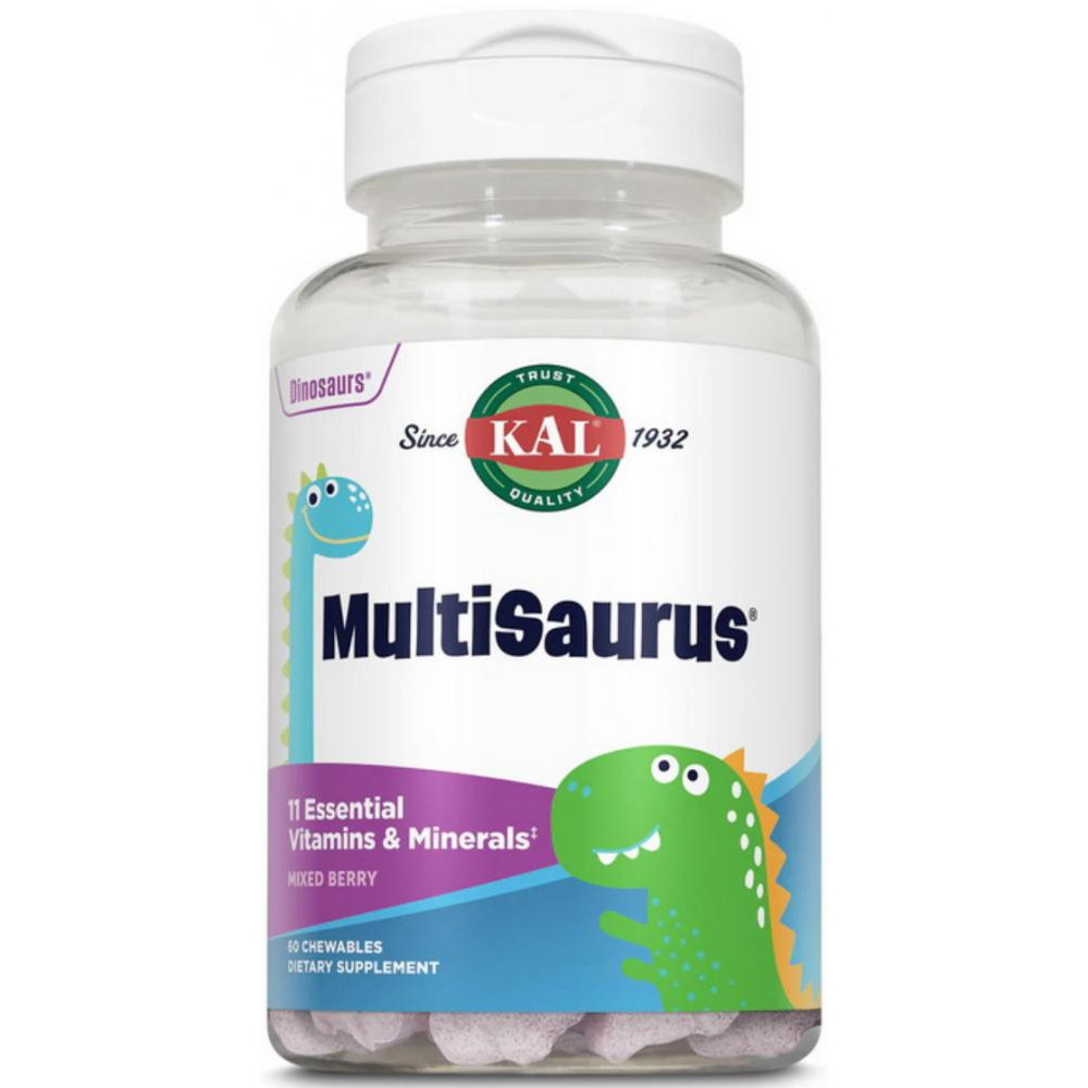 KAL MultiSaurus 60 chewables mixed berry - зображення 1