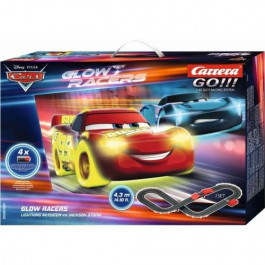   Carrera Go!! Disney Pixar Cars - Glow Racers 4,3 метри (20063521)