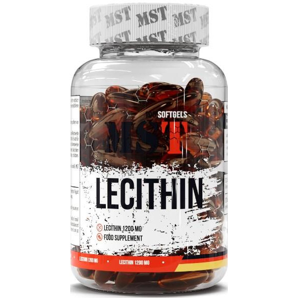 MST Nutrition Lecithin 1200 mg 100 капсул - зображення 1