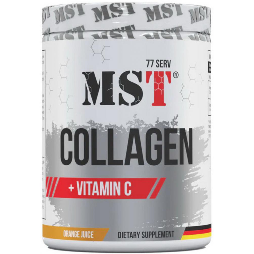 MST Nutrition Collagen + Vitamin C 500 g яблоко - зображення 1