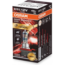   Osram H11 NIGHT BREAKER +200% 12V 64211NB200