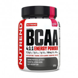   Nutrend BCAA 4:1:1 Energy Powder 500 g /40 servings/ Raspberry