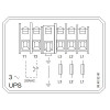 Grundfos UPS 50-185 F3 (96430297) - зображення 4