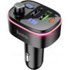 Hoco E62 Fast PD20W+QC3.0 car BT FM transmitter Black - зображення 3