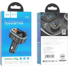 Hoco E62 Fast PD20W+QC3.0 car BT FM transmitter Black - зображення 8