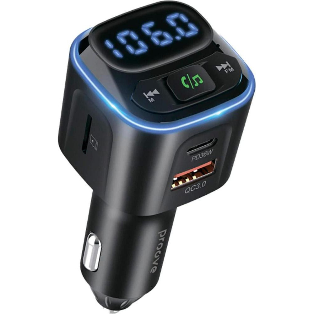 Proove 36w PD USB-C/USB-A ports car charger black (FMLX30110001) - зображення 1