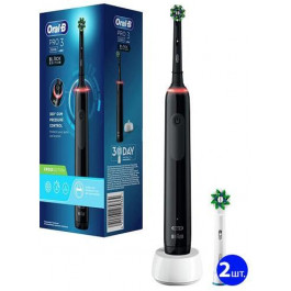   Oral-B D505 PRO 3 3000 Cross Action Black 3 насадки