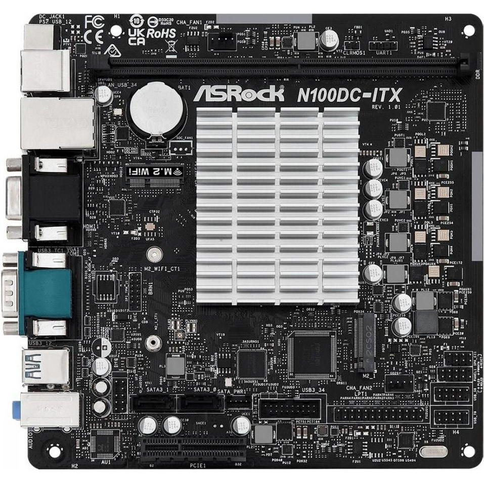 ASRock N100DC-ITX - зображення 1