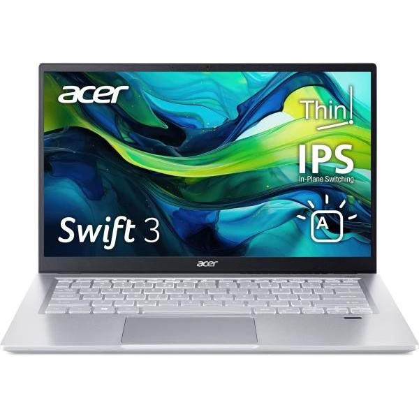 Acer Swift 3 SF314-43-R4C3 Pure Silver (NX.AB1EU.021) - зображення 1