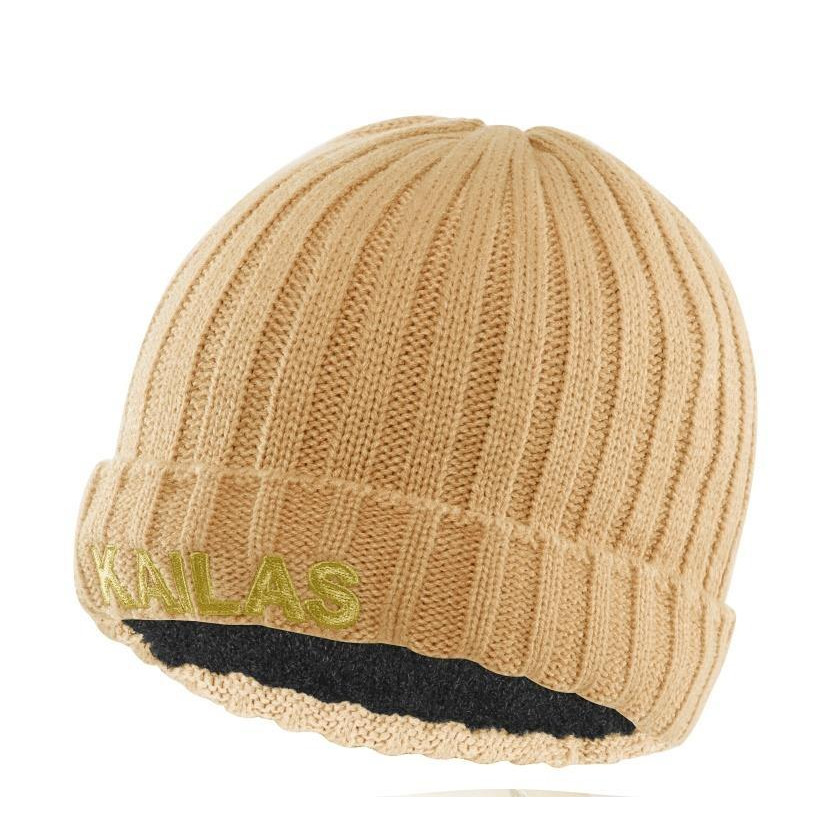 Kailas Шапка  Ribbed Beanie Hat - Grain yellow - зображення 1