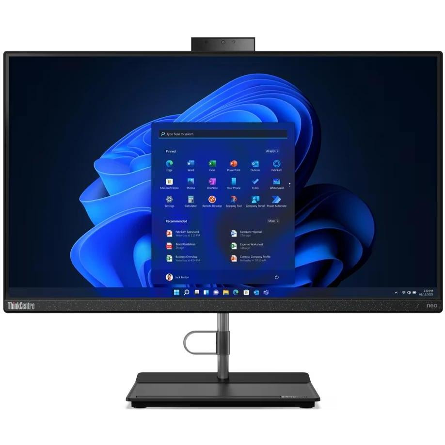 Lenovo ThinkCentre 30a 27 Gen 4 AIO Black (12JV002RUI) - зображення 1