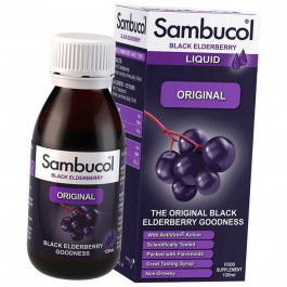   Sambucol Black Elderberry Liquid Original 120 ml