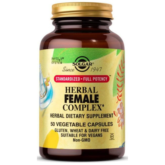 Solgar Female Herbal Complex 50 рослинних капсул - зображення 1