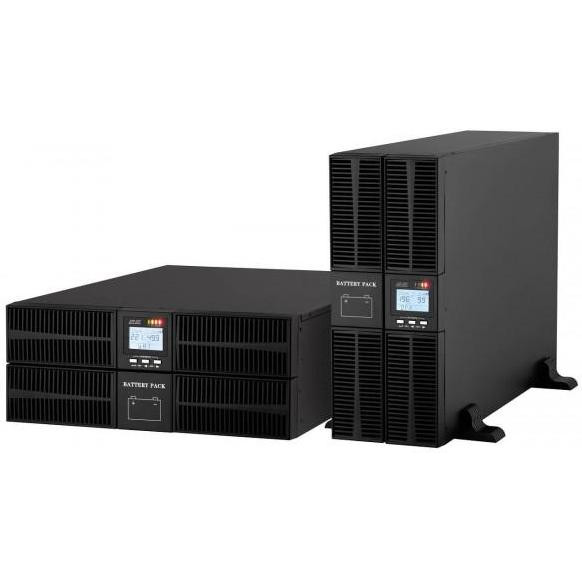 2E SD10000RT, 10kVA/10kW, RT4U, LCD, USB, Terminal in&out (2E-SD10000RT) - зображення 1