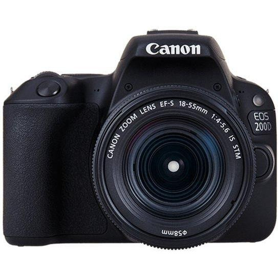 Canon EOS 200D kit (18-55mm) EF-S IS STM black - зображення 1