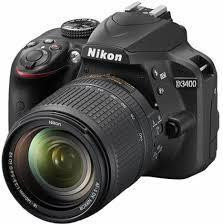   Nikon D3400 kit (18-140mm VR)