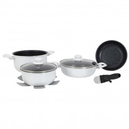   Gimex Cookware Set induction White (DAS302018)