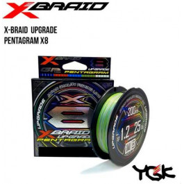   YGK X-Braid Upgrade X8 Pentagram / #0.4 / 0.104mm 150m 4.54kg