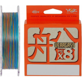   YGK Veragass Fune X8 #3.0 / 5 colors / 0.285mm 100m 22.68kg