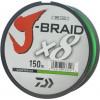 Daiwa J-Braid X8 Chartreuse (0.10mm 150m 6.00kg) - зображення 2