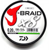 Daiwa J-Braid X8 Chartreuse (0.10mm 150m 6.00kg) - зображення 3