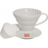 HARIO V60 01 пластиковый 300 мл White (VD-01W) - зображення 3