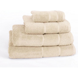   Luxury Linens Рушник махровий Basic Line  beige бежевий 100х150 см (29301015)